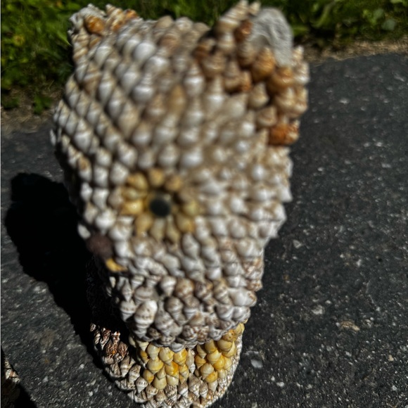 Vintage Shell Animal / cheat Figurines Set - Picture 3 of 8